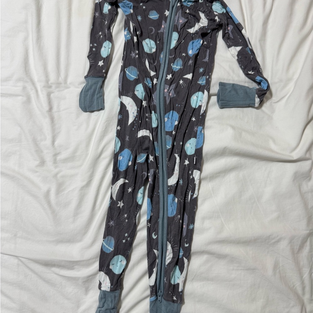 Little Sleepies Kids Space-Themed One Piece Pajamas
